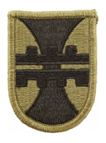 412th Engineer Brigade Scorpion / OCP Patch With Hook Fastener