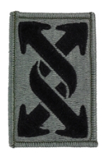 143rd Transportation Brigade Patch Foliage Green (Velcro Backed)