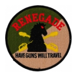 Renegade 4/3 Air Cavalry Regiment Patch Have Guns Will Travel (OD)