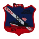 River Division 571 PBR  Patch