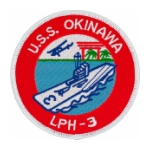 USS Okinawa LPH-3 Ship Patch