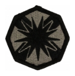 13th Support Brigade Patch Foliage Green (With Hook Fastener)