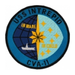 USS Intrepid CVA-11 Ship Patch (In Mare In Coeld)