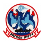 Navy Patrol Squadron VP-50 Patron Fifty P3C Patch