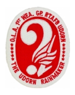 Air Force 1st Weather Group Patch (The Udorn Rainmaker)