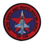 Navy Fighter Weapons School Top Gun Patch