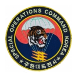 Special Operations Command Korea Patch