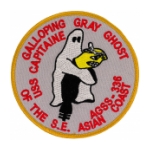 USS Capitaine AGSS-336 Patch Galloping Gray Ghost of the S. E. Asian Coast