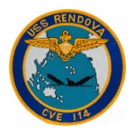 USS Rendova CVE - 114 Patch