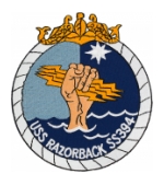 USS Razorback SS-394 Patch