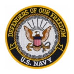 US Navy Defenders Of Our Freedom Patch