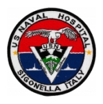 Naval Hospital Sigonella Italy  Patch