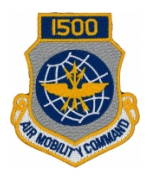 1500 Air Mobility Command Patch with Velcro®