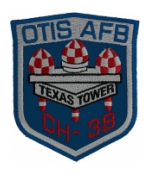 4604 Support Squadron Patch (Texas Towers 2 OTIS AFB CH-38)