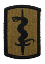 30th Medical Brigade Scorpion / OCP Patch With Hook Fastener