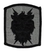 35th Signal Brigade Patch Foliage Green (Velcro Backed)