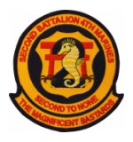 2nd Battalion / 4th Marines Patch