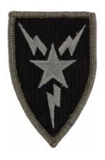3rd Signal Brigade Patch Foliage Green (With Hook Fastener)