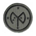 27th Infantry Division Patch Foliage Green (Velcro Backed)