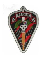 A Company 3/75 Ranger Patch