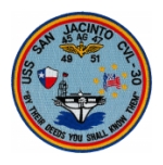 USS San Jacinto CVL-30 Ship Patch