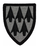32nd Air Defense Artillery Patch Foliage Green (Velcro Backed)