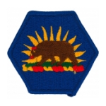 California National Guard Headquarters Patch