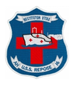 USS Repose AH-16 Ship Patch