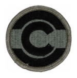 Colorado National Guard Headquarters Patch Foliage Green (Velcro Backed)