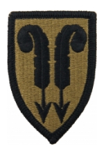 22nd Support Brigade Scorpion / OCP Patch With Hook Fastener