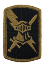 513th Military Intelligence Brigade Scorpion / OCP Patch With Hook Fastener