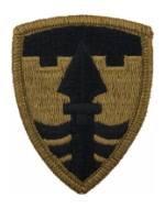 43rd Military Police Brigade Scorpion / OCP Patch With Hook Fastener