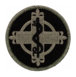 338th Medical Brigade Patch Foliage Green (Velcro Backed)