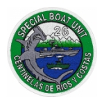Special Boat Unit 26 Centinelas De Rios Y Costas Patch
