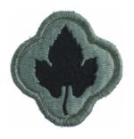 43rd Infantry Division Patch Foliage Green (With Hook Fastener)