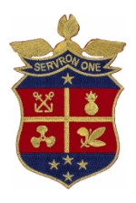 Service Squadron SERVRON 1 Patch