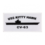 USS Kitty Hawk CV-63 Ship Patch
