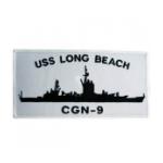USS Long Beach CGN-9 Ship Patch