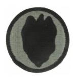 24th Infantry Division Patch Foliage Green (Velcro Backed)