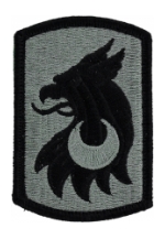 209th Field Artillery Brigade Patch Foliage Green (Velcro Backed)