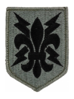 205th Military Intelligence Brigade Patch Foliage Green (Velcro Backed)