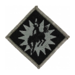 115th Field Artillery Brigade Patch Foliage Green (Velcro Backed)