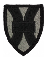 21st Support Command Patch Foliage Green (With Hook Fastener)