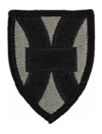 21st Support Command Patch Foliage Green (Velcro Backed)