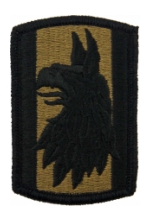 470th Military Intelligence Brigade Scorpion / OCP Patch With Hook Fastener
