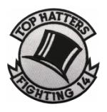 Navy Fighter Squadron VF-14 Fighting Tophatters Patch