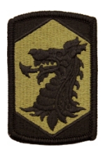 404th Maneuver Enhancement Brigade Scorpion / OCP Patch With Hook Fastener