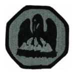 Louisiana National Guard Headquarters Patch Foliage Green (Velcro Backed)