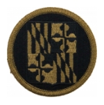 Maryland National Guard Headquarters Scorpion / OCP Patch With Hook Fastener