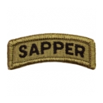 Sapper Tab Scorpion / OCP Patch With Hook Fastener